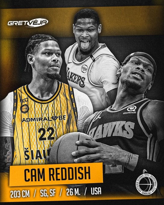 开云线上入口-19年10号秀！立陶宛俱乐部BC Siauliai官宣雷迪什加盟