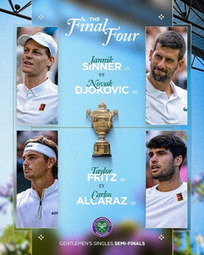 阿尔卡拉斯：温网可以提前给他颁奖了吗？