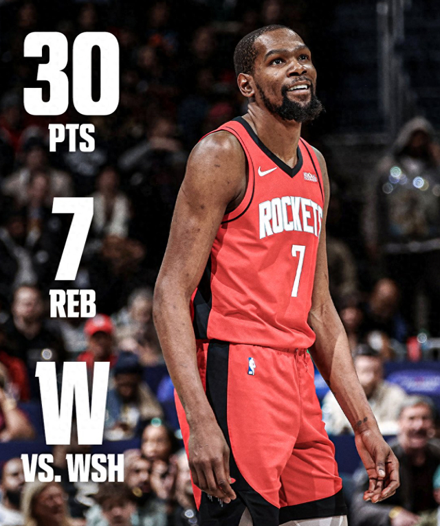 开云下载-连续三场30+队史首人！杜兰特1点成历史第二 37岁助火箭更上一层楼|凯文·杜兰特|阿尔佩伦-申京|休斯敦火箭队|华盛顿奇才队|篮板_新浪体育_新浪新闻